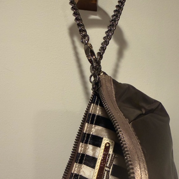 Henri bendel satin Chain Strap bag wristlet - Picture 5 of 10